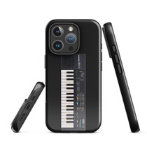 Casio SK-1 Sampling Keyboard iPhone Case – 1985 Lo-Fi Sampler Toy Synth (Tough, iPhone 14–17) – view 1