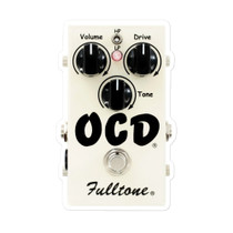 Fulltone OCD Overdrive Pedal Sticker – Obsessive Compulsive Drive Stompbox – view 1