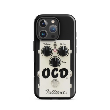 Fulltone OCD Overdrive Pedal iPhone Case – Obsessive Compulsive Drive Stompbox (Tough, iPhone 14–17) – view 1