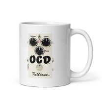 Fulltone OCD Overdrive Pedal Coffee Mug – Obsessive Compulsive Drive Stompbox – view 1