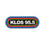 KLOS 95.5 FM Los Angeles Sticker – Vintage Classic Rock Radio Logo – view 1