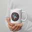 KLOS Party Animal Coffee Mug – Vintage 1980s Rock Radio Mascot – view 3