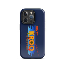 KROQ 106.7 FM Los Angeles iPhone Case – Vintage 1980s New Wave Radio Logo (Tough, iPhone 14–17) – view 1