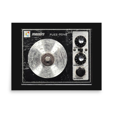 Maestro Fuzz-Tone FZ-1 Poster – The First Fuzz Pedal, 1962 – view 1