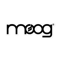 Moog Logo Sticker – Classic Synthesizer Badge – view 1