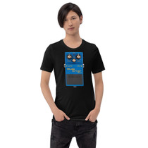 Boss BD-2 Blues Driver Pedal T-Shirt – Classic Blue Overdrive Stompbox – view 1