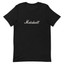Marshall Script T-Shirt – Classic White Amp Logo – view 4