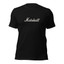 Marshall Script T-Shirt – Classic White Amp Logo – view 5