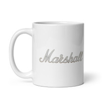 Marshall Script Coffee Mug – Classic White Amp Logo – view 1