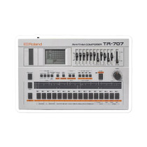 Roland TR-707 Drum Machine Sticker – 1985 Digital Rhythm Composer – view 1