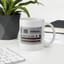 Roland TR-707 Drum Machine Coffee Mug – 1985 Digital Rhythm Composer – view 3