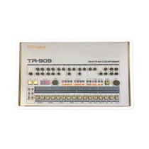 Roland TR-909 Drum Machine Sticker – Techno & House Rhythm Composer – view 1