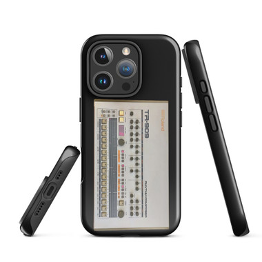 Roland TR-909 Drum Machine iPhone Case – Techno & House Rhythm Composer (Tough, iPhone 14–17) – view 1