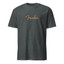 Fender Tweed Logo Softstyle T-Shirt – Vintage Amp Script in Gold Tweed – view 5