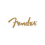 Fender Tweed Logo Sticker – Vintage Amp Script in Gold Tweed – view 1
