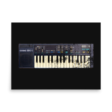 Casio SK-1 Keyboard Synthesizer Poster – view 1