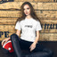 Moog Logo (White Tee) T-Shirt – Classic Synthesizer Badge – view 3
