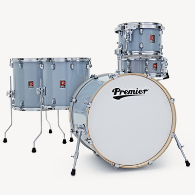 Premier Artist Series 22" 5pc Birch Shell Pack Steel Grey hero