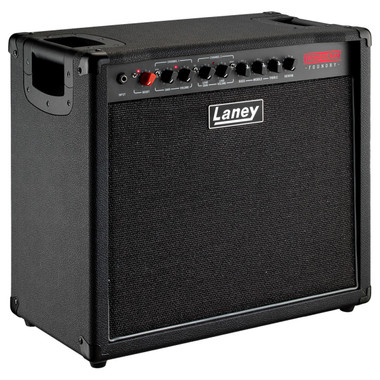 Laney IRF60-112 combo amplifier front view with grille and control panel