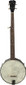 J.N Guitars Moon S5 5-string open-back banjo, front view