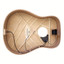 LR Baggs Anthem installation layout inside an acoustic guitar; guitar not included