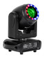 Stagg SPECTER 100-1 moving-head light with illuminated RGBW ring, angled front view