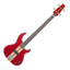Aria Pro II SB-700 Padauk Red 4-string bass - Angled front view