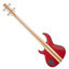 Aria Pro II SB-700 Padauk Red 4-string bass - Angled back view