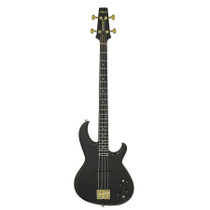 Aria Pro II SB-1000 Black 4-string bass - Full front view
