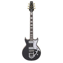 Aria Pro II 212-MK2 Bowery Black guitar - Full front view