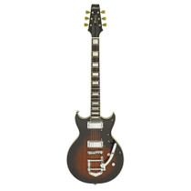 Aria Pro II 212-MK2 Bowery Brown Sunburst guitar - Full front view