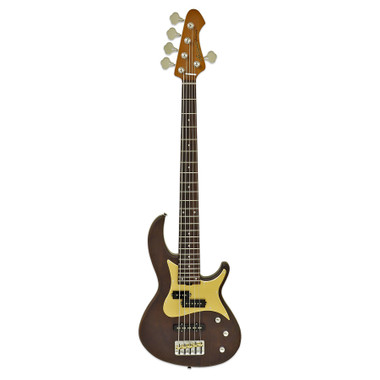 Aria Pro II 313-BB/5 Detroit Bourbon Barrel 5-string bass - Full front view