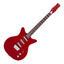 Danelectro '59 Triple Divine Red Semi-Hollow Electric Guitar - Diagonal full view