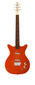 Danelectro '59 Divine Flame Maple Semi-Hollow Electric Guitar - full front view