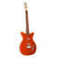 Danelectro '59 Divine Flame Maple Semi-Hollow Electric Guitar - Angled full view