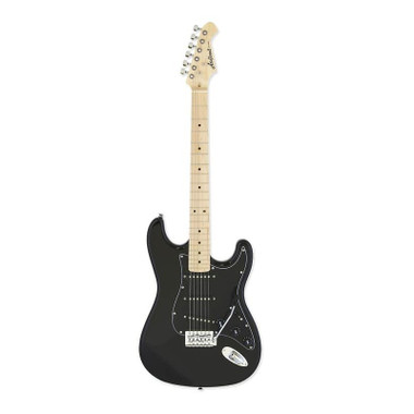 Aria Pro II 003SPL black electric guitar full front view