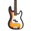 Aria Pro II STB-PB bass guitar pickup and bridge detail