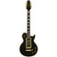 Aria Pro II PE350PF Tribute electric guitar front view in Aged Black