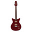 Danelectro Dan O. Mano Maroon guitar headstock and neck view