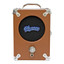 Pignose 7-100 Brown amplifier front panel and volume knob close-up