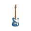 Aria 615MKII-TQBL close-up of flamed maple top and body detail