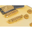 Aria PE350RR Tribute electric guitar, side profile view