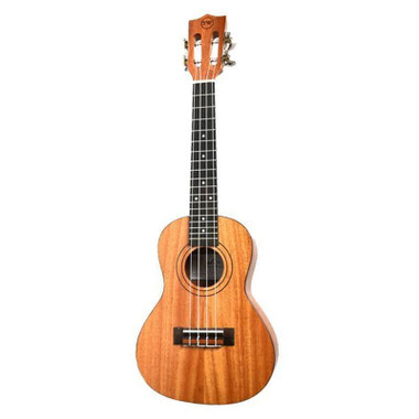 Twisted Wood RR-200T solid mahogany tenor ukulele hero view