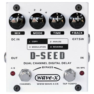 Joyo D-SEED1 delay effect pedal alternate full view