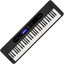Casio CTS400 black keyboard further detail view