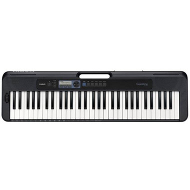 Casio CTS300 black digital keyboard main product view