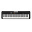 Casio CTS300 black digital keyboard detail view