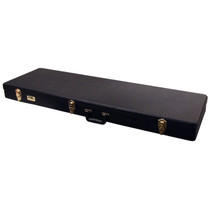 TKL TKL7836 black rectangular bass hardshell case main product view