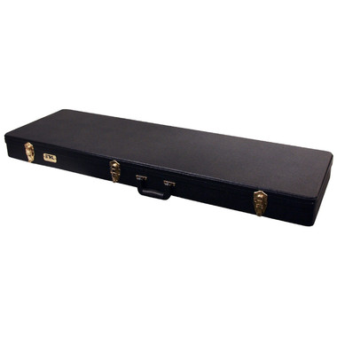 TKL TKL7836 black rectangular bass hardshell case main product view