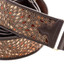 RightOn! Alien Brown guitar strap additional detail view